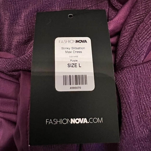 Slinky Slitsation Maxi Dress size XL - Picture 4 of 7